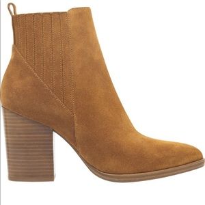 Marc Fisher rust colored boots